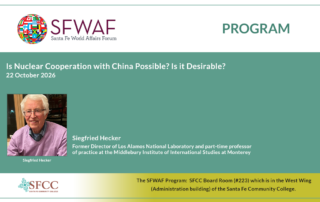 Siegfried Hecker Program